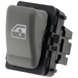 JC Whitney Window Switch Gray, Front, Passenger Side, 1-year unlimited-mileage warranty JP505205