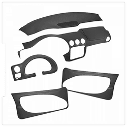Coverlay Instrument Panel Cover ABS Plastic Dark Gray, Lifetime limited warranty KIT-061224-DC237