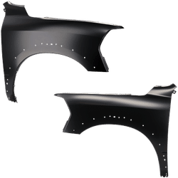 Replacement Fender Steel Primed, Front, Driver & Passenger Side, 1-year unlimited-mileage warranty SET-RR22010001