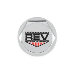 REV Wheels Center Cap Chrome, nan, Lifetime limited warranty C10110C