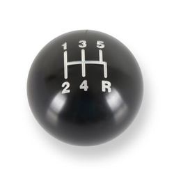 Hurst Shift Knob Billet Aluminum Gloss Black, nan, 90-Day Limited Warranty 163501HST