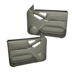 Coverlay Door Trim Panel Taupe Gray, Front, Driver or Passenger Side, Lifetime limited warranty 18-94F-TGR
