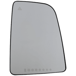Garage Pro Mirror Glass, Passenger Side, Upper, 1-year limited warranty GMZ126GR
