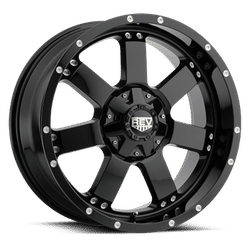 REV Wheels Wheel Aluminum Black, 1 Year Limited Warranty 885B-7908312