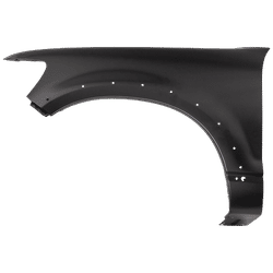 Replacement Fender Steel Primed, Front, Driver Side, 1-year unlimited-mileage warranty F220158