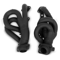 Flowtech Headers Made of Steel Painted Black Shorty Series, 90-day warranty 91670FLT