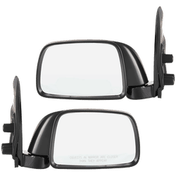 Kool Vue Mirror Textured Black, Driver & Passenger Side, 1-year limited warranty SET-TY30R