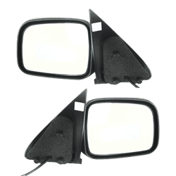 Kool Vue Mirror Textured Black, Driver & Passenger Side, 1-year limited warranty SET-JP26ER