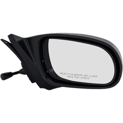 Kool Vue Mirror Textured Black, Passenger Side, 1-year limited warranty HO20R