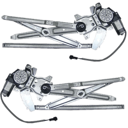 Replacement Window Regulator Power, Front, Driver & Passenger Side, 1-year unlimited-mileage warranty SET-T462929