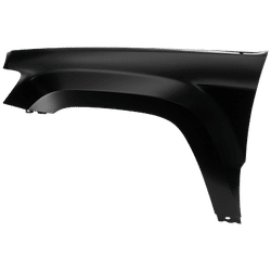 Replacement Fender Steel Primed, Front, Driver Side, 1-year unlimited-mileage warranty J220106