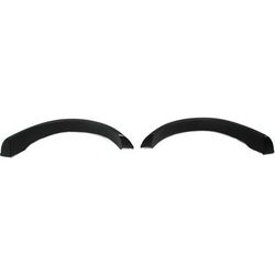 Bushwacker Fender Flares Plastic Black Cut-Out Series, Front, Driver & Passenger Side, Lifetime limited warranty 20021-11