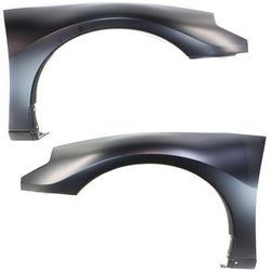 Replacement Fender Steel Primed, Front, Driver & Passenger Side, 1-year unlimited-mileage warranty SET-M220103