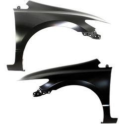 Replacement Fender Steel Primed, Front, Driver & Passenger Side, 1-year unlimited-mileage warranty SET-H220173Q