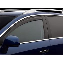 Weathertech Window Visor Acrylic Dark Smoke In-Channel Mount Type Deflector Series, Front, Driver & Passenger Side, 80229