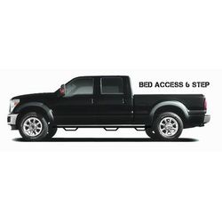 Nfab Nerf Bars Steel Powdercoated Textured Black N-Fab Bed Access, Lifetime limited warranty with 5-year on finish C01105CC-6-TX