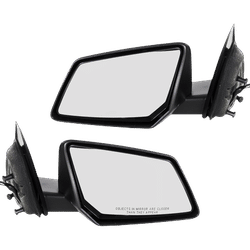 Kool Vue Mirror Textured Black, Driver & Passenger Side, 1-year limited warranty SET-CV95ER