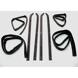 Fairchild Industries Weatherstrip Kit, Front, Driver & Passenger Side, Upper, Inner Outer, limited warranty KD1002A