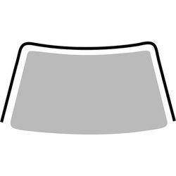 Precision Parts Windshield Molding Black, Lifetime limited warranty WFS F2176