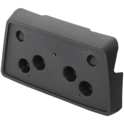 Replacement License Plate Bracket, Front, 1-year unlimited-mileage warranty REPG017303