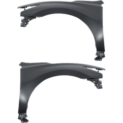 Replacement Fender Steel Primed, Front, Driver & Passenger Side, 1-year unlimited-mileage warranty SET-REPN220151Q