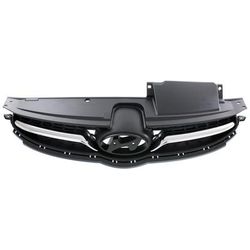 Replacement Grille Assembly Plastic Gray Grille, 1-year unlimited-mileage warranty REPH070173