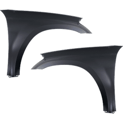 Replacement Fender Steel Primed, Front, Driver & Passenger Side, 1-year unlimited-mileage warranty SET-REPM220147