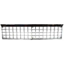 Replacement Grille Assembly Plastic Chrome Grille, 1-year unlimited-mileage warranty 6314
