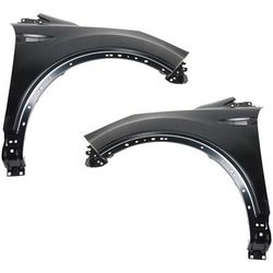 Replacement Fender Steel Primed, Front, Driver & Passenger Side, 1-year unlimited-mileage warranty SET-REPF220185Q