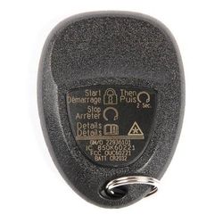 AC Delco Key Fob GM Original Equipment Series, 24-months or unlimited mile limited warranty 22936101