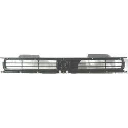 ReplaceXL Grille Assembly Plastic Painted Black Grille, 1-year unlimited-mileage warranty 1154