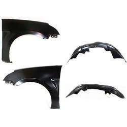 Replacement Fender Steel Primed, Front, Driver & Passenger Side, 1-year unlimited-mileage warranty KIT-80115-20