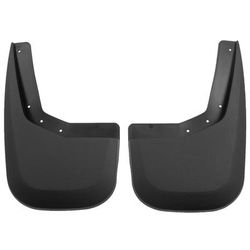 Husky Liners Mud Flaps Plastic Black Custom Fit Series, Rear, Driver & Passenger Side, Lifetime limited warranty 57801