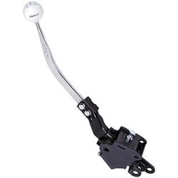 Hurst Shifter Steel & Plastic Chrome Stick White Knob Manual Competition Plus Series, 1-year limited warranty 3917438
