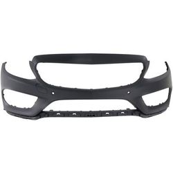 Replacement Bumper Cover Primed, Front, 1-year unlimited-mileage warranty REPM010404P