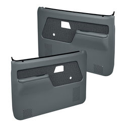 Coverlay Door Trim Panel Slate Gray Replacement Series, Front, Driver & Passenger Side, Lifetime limited warranty 12-55N-SGR