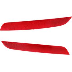 Replacement Bumper Reflector, Rear, Driver & Passenger Side, 1-year unlimited-mileage warranty SET-REPB734903