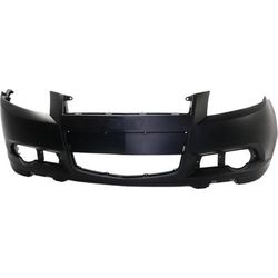 Replacement Bumper Cover Primed, Front, 1-year unlimited-mileage warranty REPCV010319P