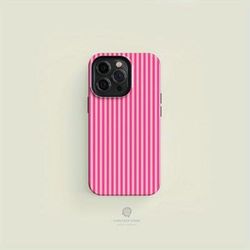 TEMU Striped Tough Phone Case | 16 15 14 11 Pro Max Case