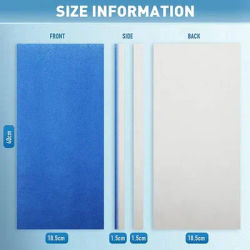 4Pcs Airbrush Hobby Airbrush Spray Booth Filter Polyester Booth Replace Filter Fit For Master