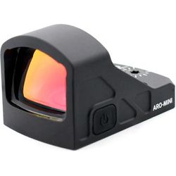 AT3 Tactical ARO-MINI Micro Red Dot Reflex Sight 1x23mm 3 MOA Dot Reticle Matte Black AT3-ARO-MINI