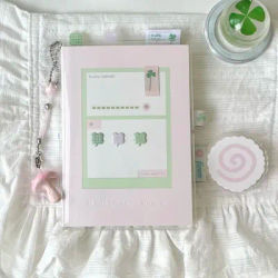 A6 chanceux Portable haute beauté couleur Page conception manuels Ins vent étudiant Plan Portable petit cahier