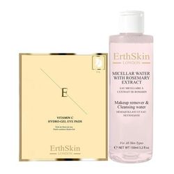 ErthSkin London Dischetti contorno occhi idrogel alla vitamina C + acq