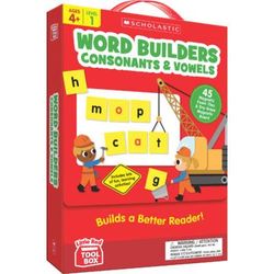 Little Red Tool Box: Word Builders: Consonants & Vowels