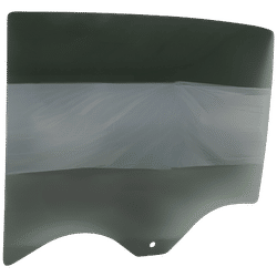 JC Whitney Door Glass, Rear, Driver Side, 1-year unlimited-mileage warranty JRC48130068