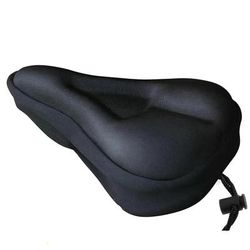 TEMU Thickened Seat Cover For Mountain Bike , Comfortable Bike Seat Cushion, Cycling Gear, Bicycle Accessories.
