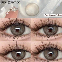 Bio-essence Natural Contact Lenses for Eyes with Degree Korean Lenses Brown Lenses Fog Pearl Lens Korean Lenses Natural Lenses