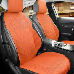 Coprisedile per auto universale per tutte le stagioni Sedile in pelle scamosciata traspirante Cuscini protettivi antiscivolo Coprisedile in pelle scamosciata ultra sottile per auto di lusso
