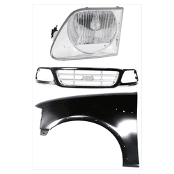 Replacement Fender Steel Primed, Front, Driver Side, 1-year unlimited-mileage warranty KIT-022423-92802