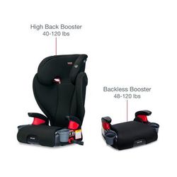 Britax Skyline 2-Stage Belt-Positioning Booster with Quick-Push Connectors - Dusk